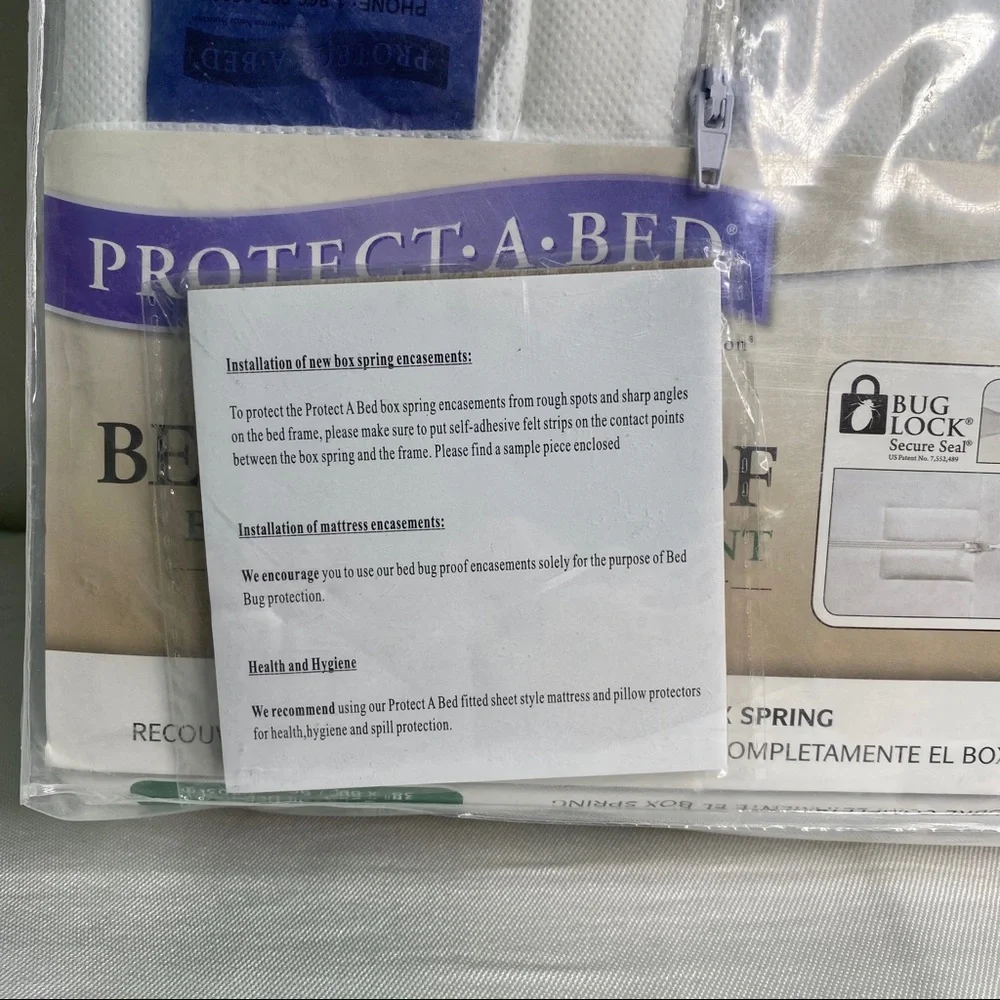 PROTECT A BED BED BUG PROOF encasement TWIN XL